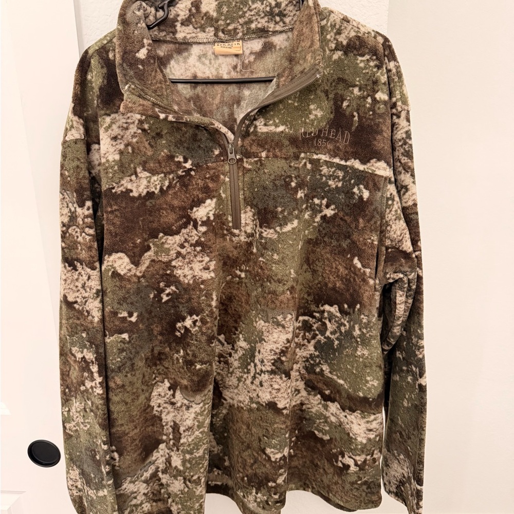 Bass Pro Shops Woodland Camo Pullover Jacket